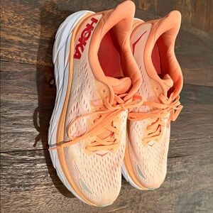 Hoka Women's Peach Athletic Shoes